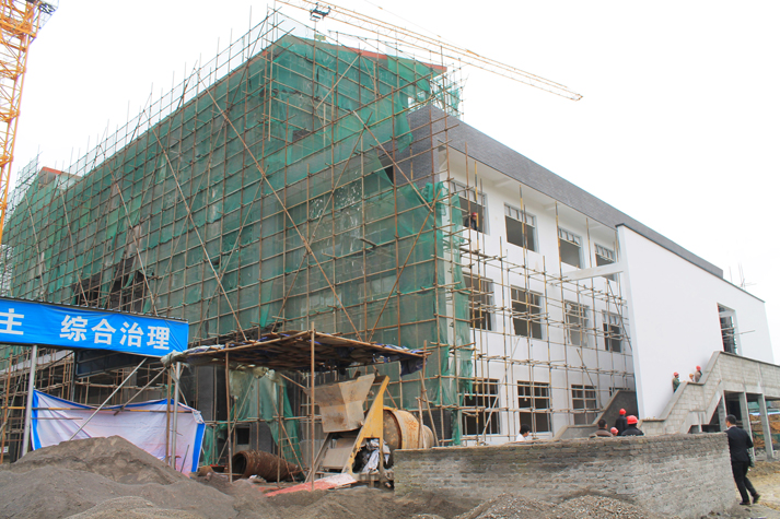 貴州新洲學(xué)校施工現(xiàn)場